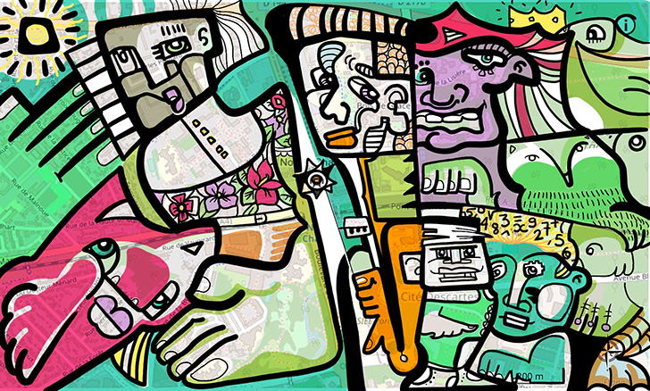 illustration ana artiste paris